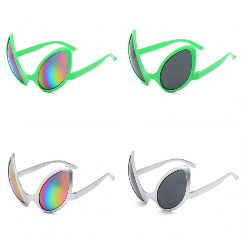 Sunglasses Uv400 - Lustige Alien-Brillen für Männer und Frauen,