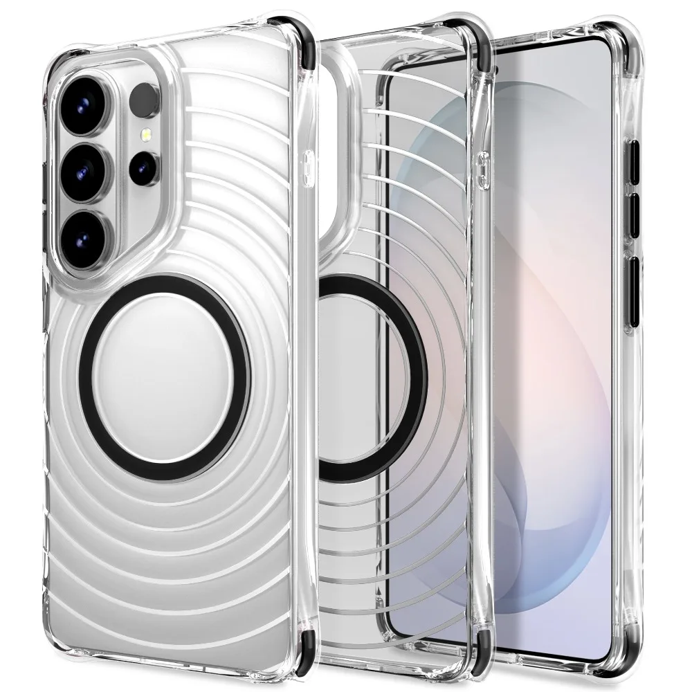 Premium Cigar Case - Premium Weiche Wasserwellen-Transparente Hülle für Samsung