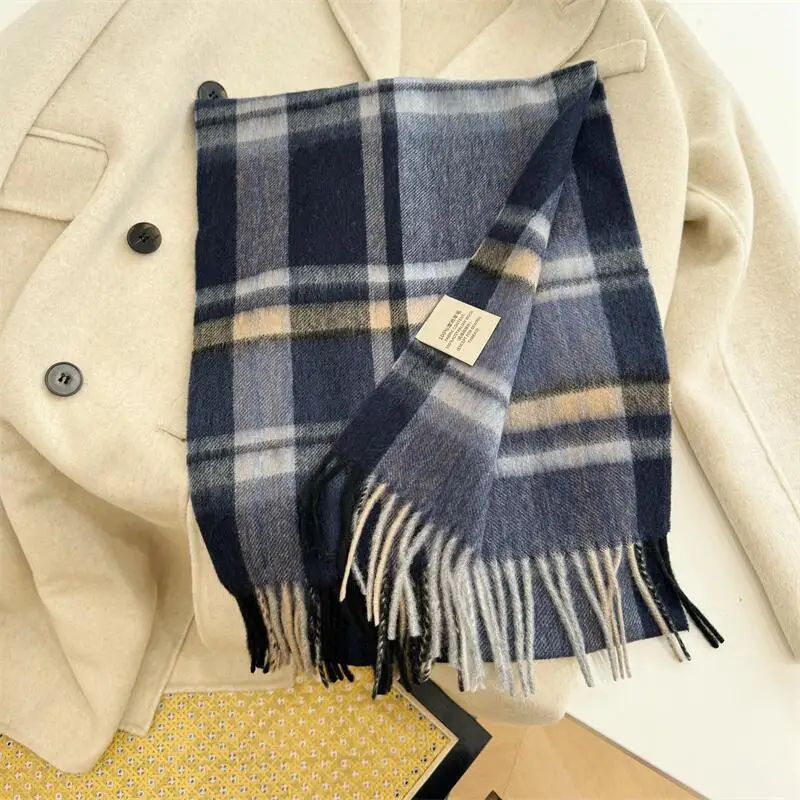 Cashmere Scarf - Hochwertiger 100% Wollschal für Herren und