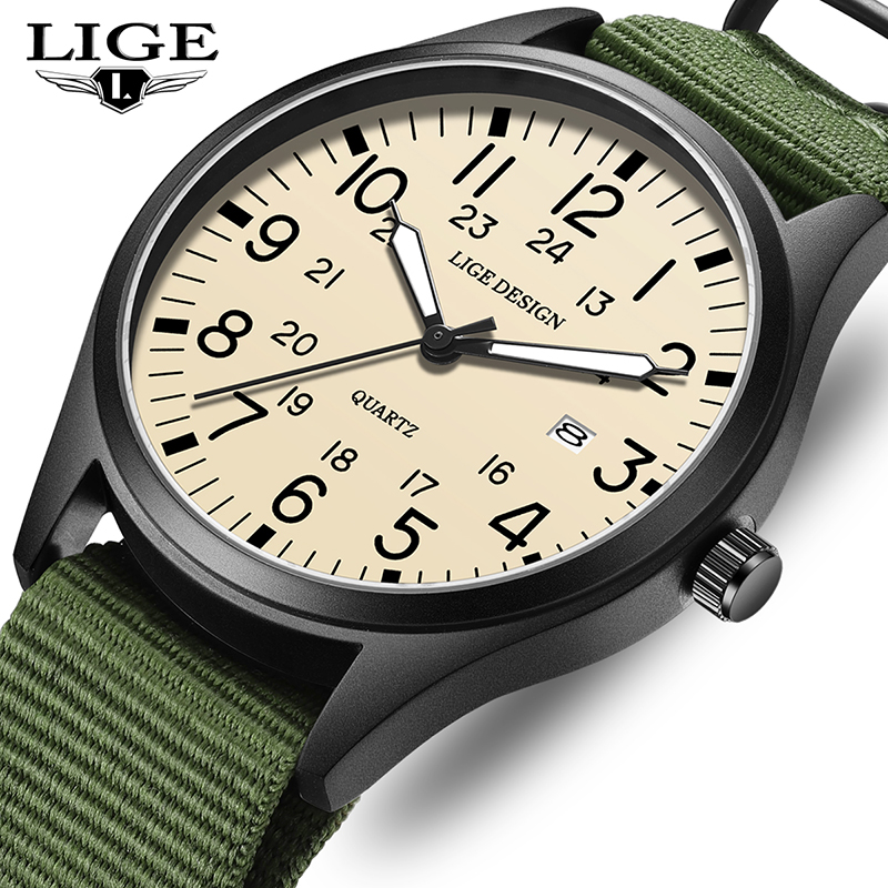 Luxury Watch Men - LIGE 2026 TOP NEUE Quarz-Armbanduhr Arabische