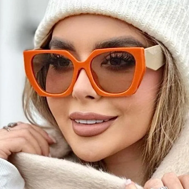 Sunglasses Uv400 - Neue Oversize-Sonnenbrille im quadratischen Design für