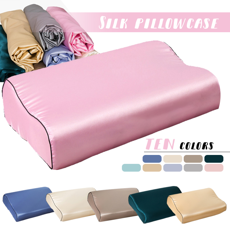 Silk Pillowcase - Kissenbezug aus Seidensatin-Lateximitat für Haare und