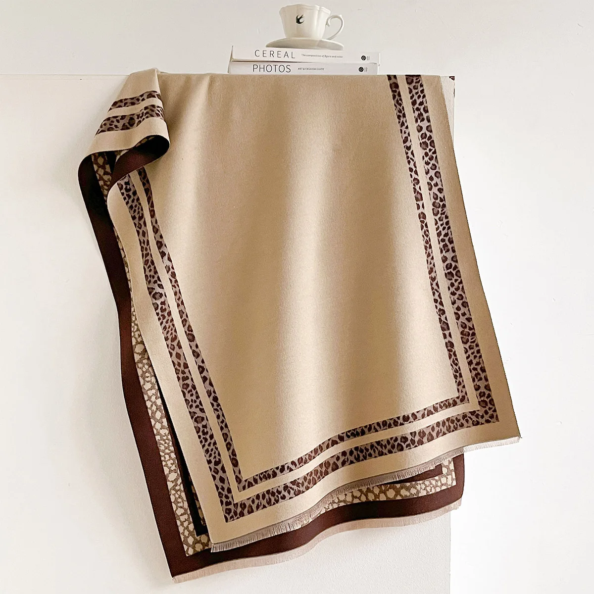 Winter-Wickelschal, wendbar, w – Cashmere Scarf Bewertung und Preis