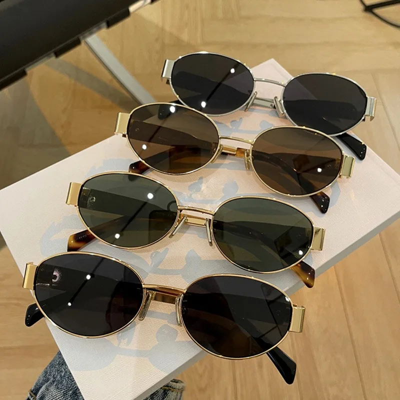 Neue Trendige Ovale Sonnenbril – Sunglasses Uv400 Bewertung und Preis