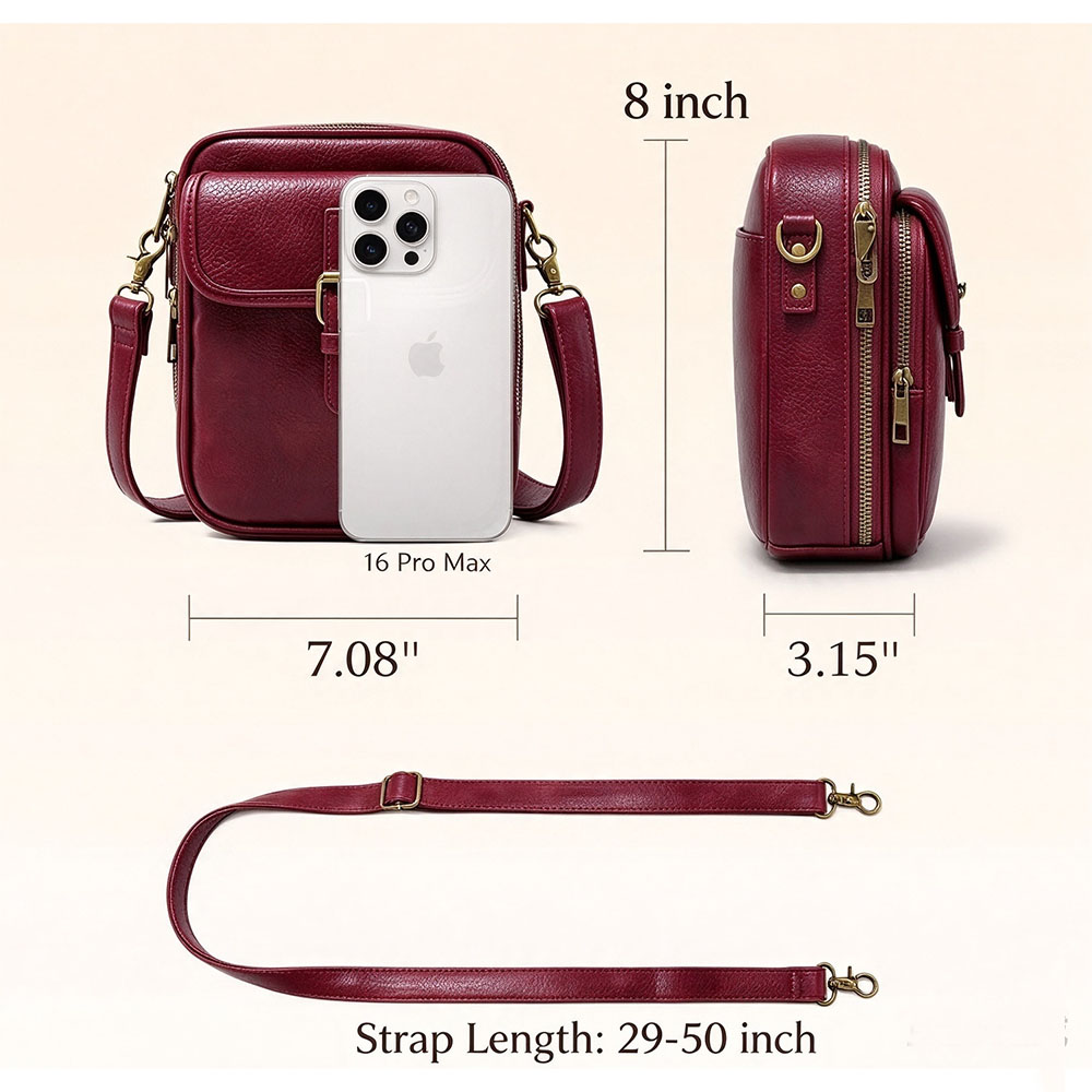 Kleine Umhängetasche für Damen – Leather Wallet Men Bewertung und Preis