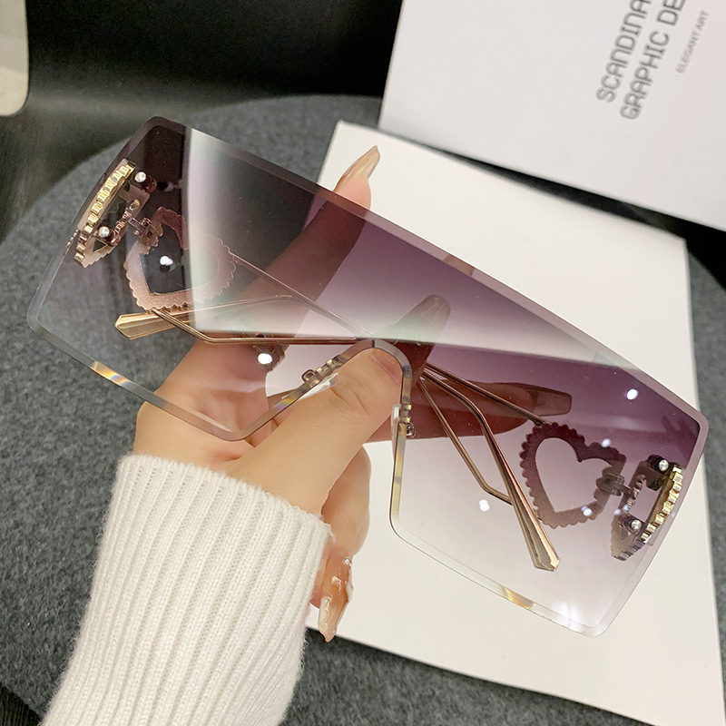 Neue, einteilige, modische, he – Sunglasses Uv400 Bewertung und Preis
