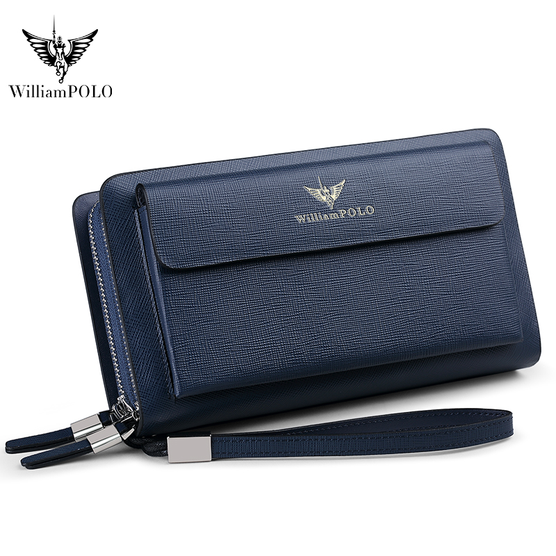 WILLIAMPOLO Luxus Herren Leder – Leather Wallet Men Bewertung und Preis