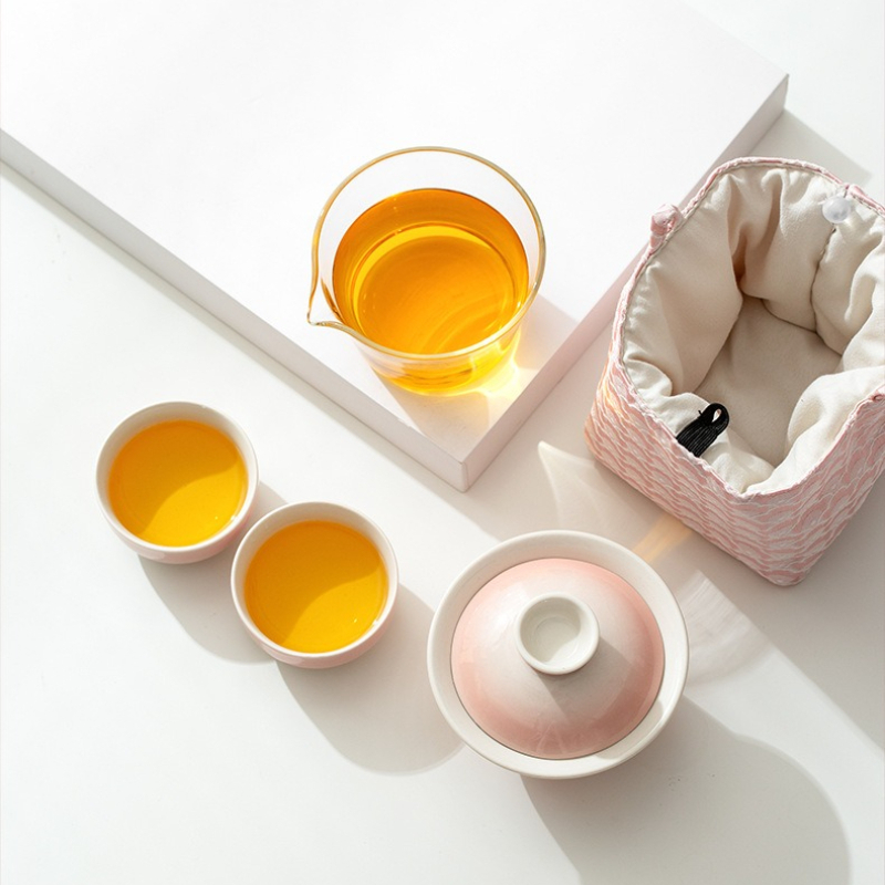 Gradient Ash Glaze Keramik-Tee – Travel Luggage Set Bewertung und Preis