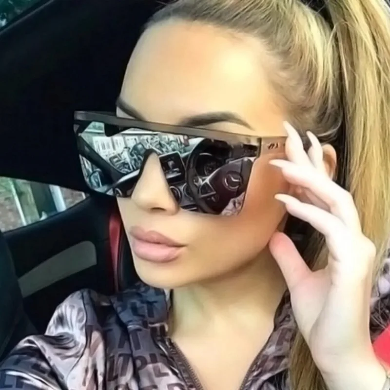Modische Oversized Quadratisch – Sunglasses Uv400 Bewertung und Preis