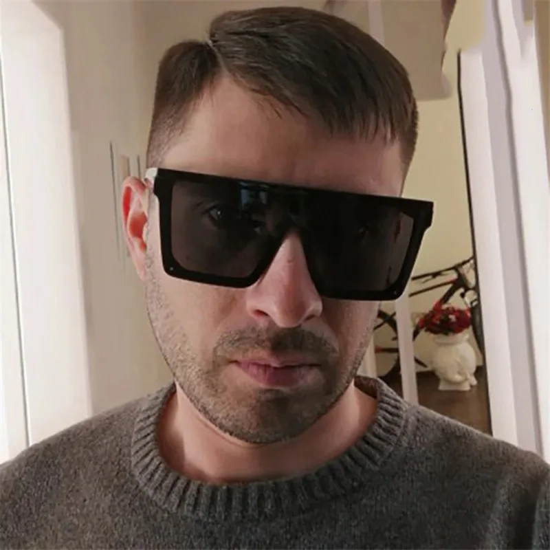 Modische Oversized Quadratisch – Sunglasses Uv400 Bewertung und Preis