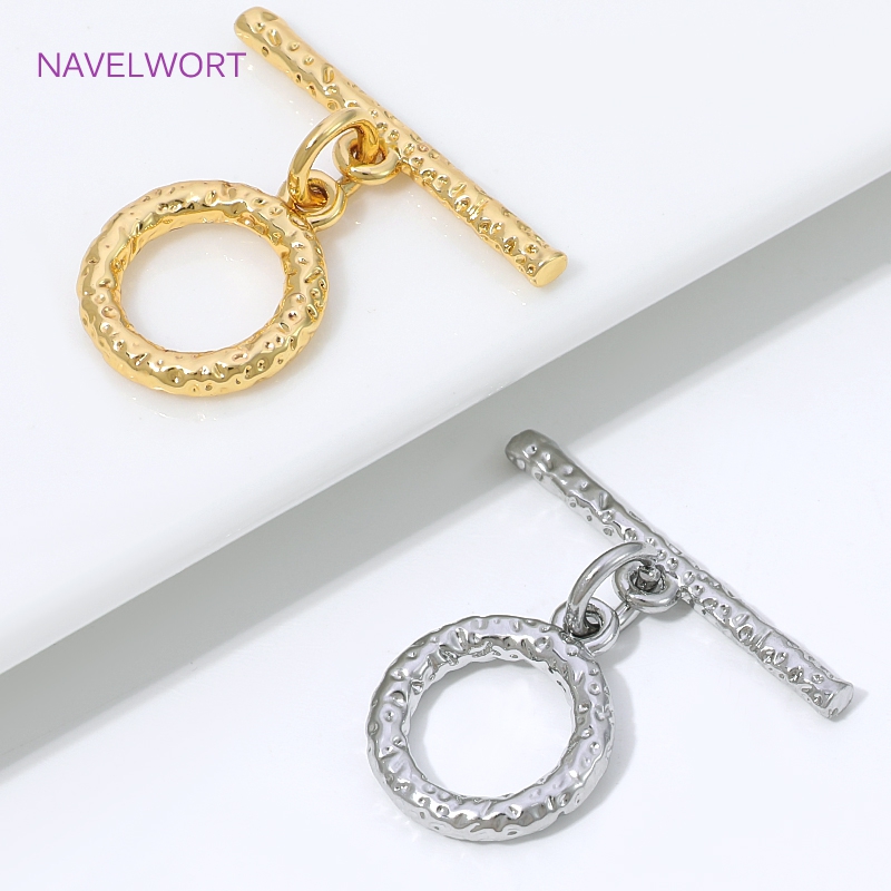 Messing-Verbindungsverschlüsse – Gold Plated Jewelry Bewertung und Preis