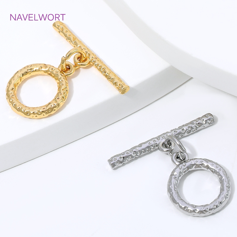 Messing-Verbindungsverschlüsse – Gold Plated Jewelry Bewertung und Preis