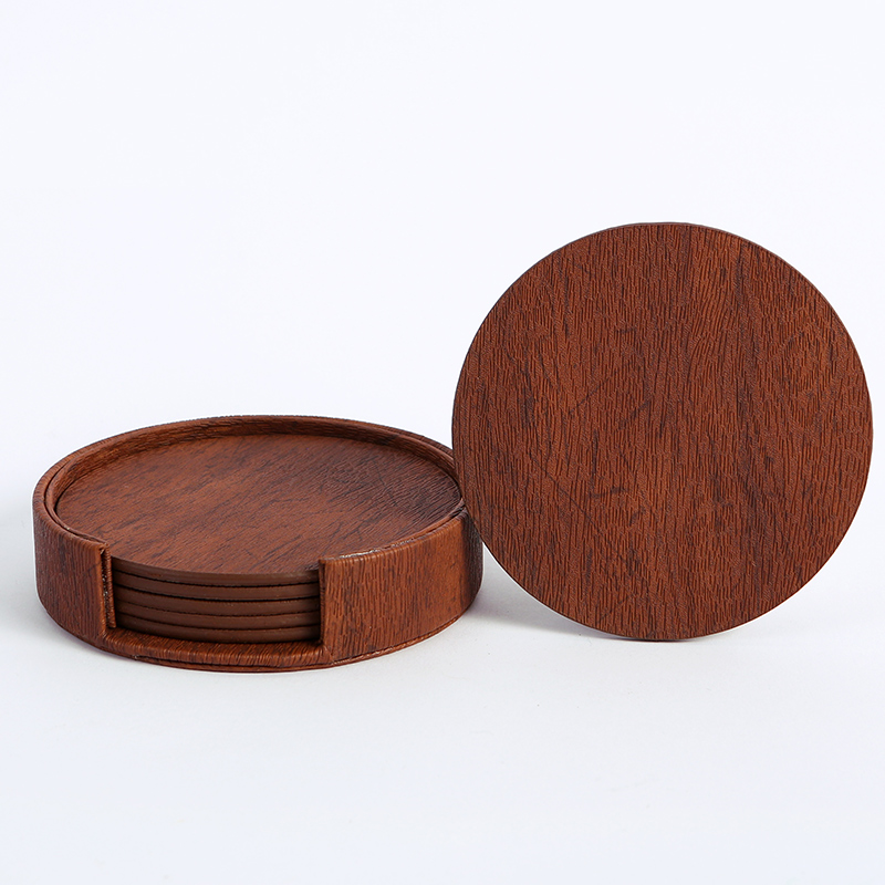 WOTOR 6 Teile/los Kreis Holzma – Marble Coaster Set Bewertung und Preis