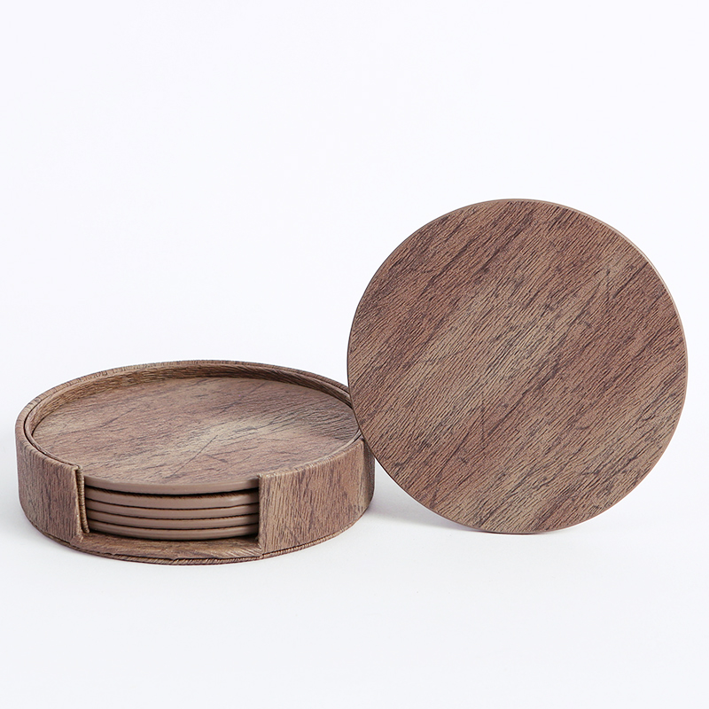 WOTOR 6 Teile/los Kreis Holzma – Marble Coaster Set Bewertung und Preis