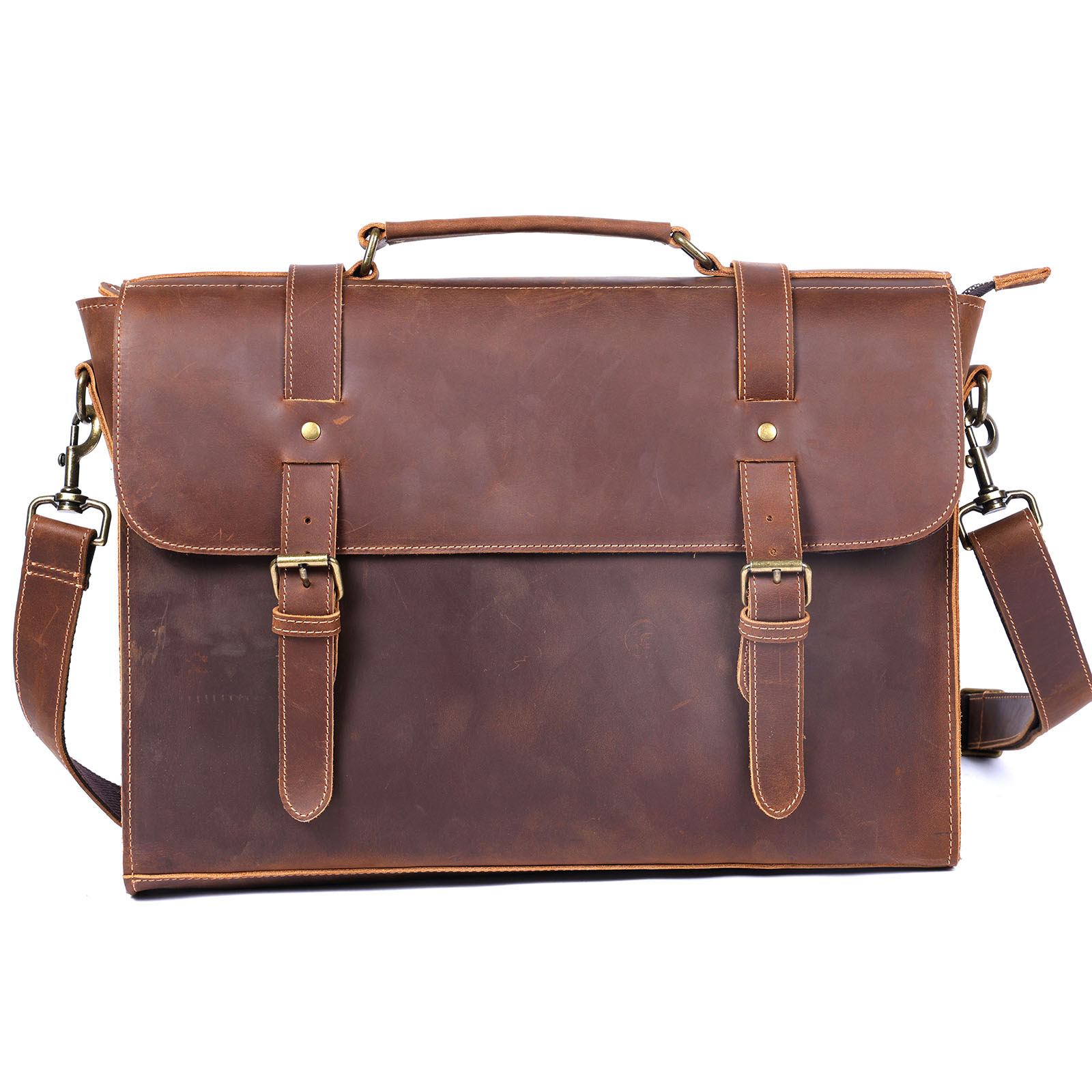 Luxus Original Herren handtasc – Leather Briefcase Bewertung und Preis