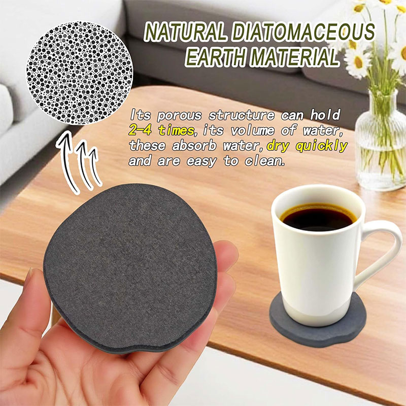 4/6/8-teiliges Schnelltrocknen – Marble Coaster Set Bewertung und Preis