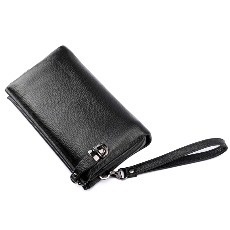 2025 handtasche Männer Echtes  – Leather Wallet Men Bewertung und Preis