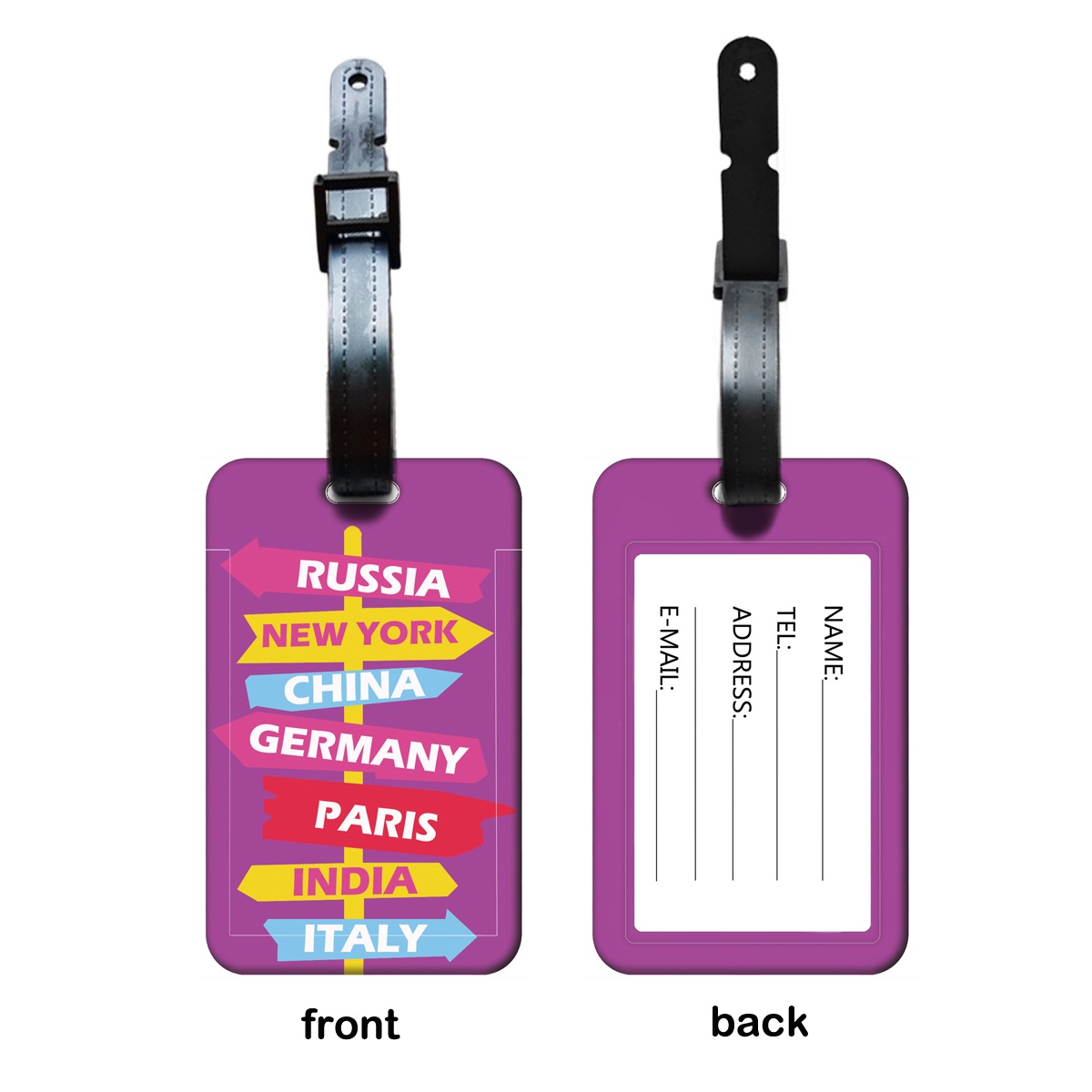Kreative Straßenschilder-Anwei – Travel Luggage Set Bewertung und Preis