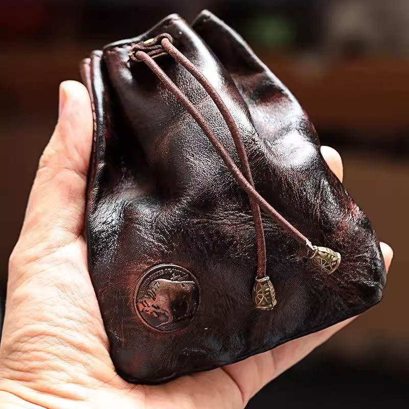 Japanischer Stil, echtes weich – Leather Wallet Men Bewertung und Preis