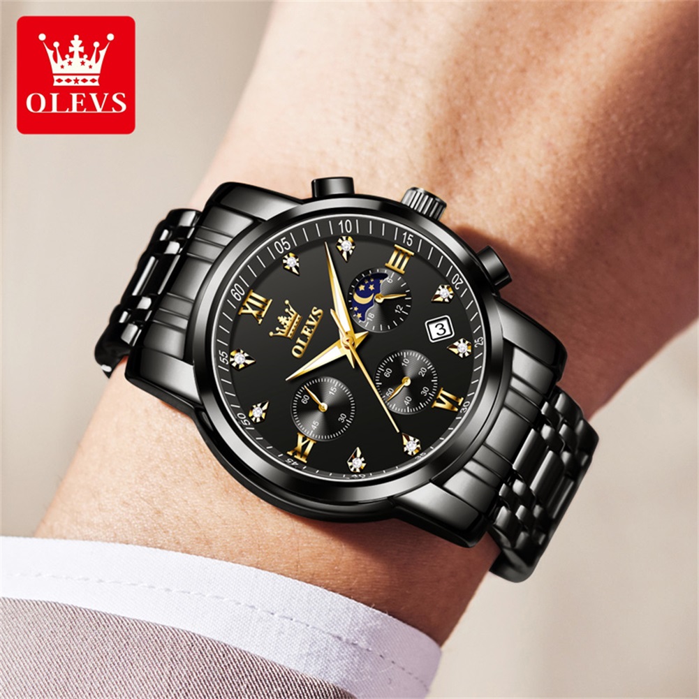 OLEVS Beliebte Herrenuhren aus – Luxury Watch Men Bewertung und Preis