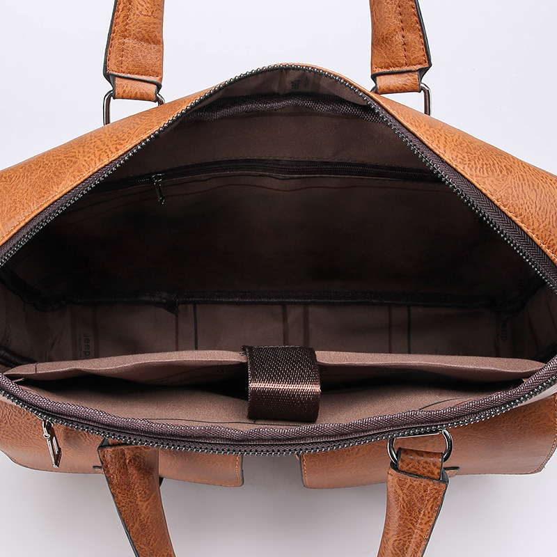 Cfun ya new man Handtasche 14  – Leather Briefcase Bewertung und Preis