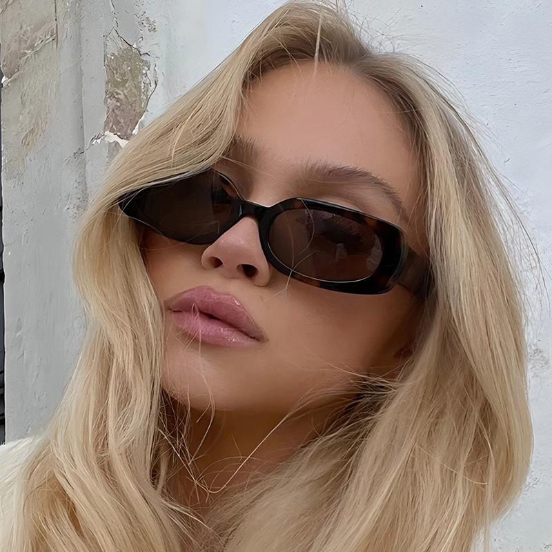 1 Stück Luxuriöse Rechteckige  – Sunglasses Uv400 Bewertung und Preis