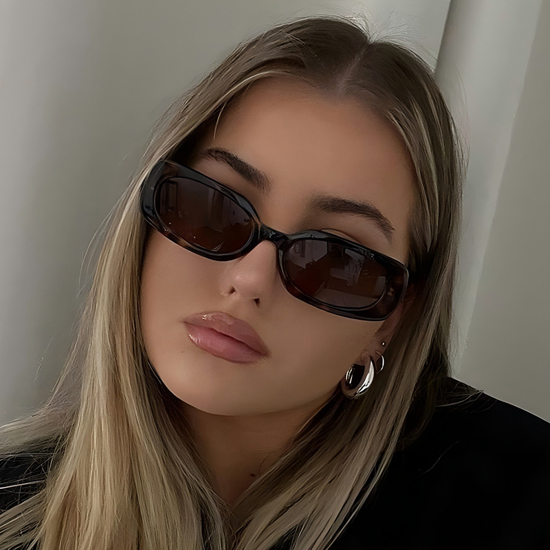 1 Stück Luxuriöse Rechteckige  – Sunglasses Uv400 Bewertung und Preis